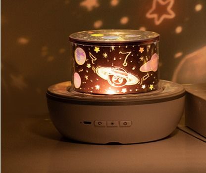 花泡節慶用品 在家也能看漫天星辰的小夜燈，點亮你的星空之夢